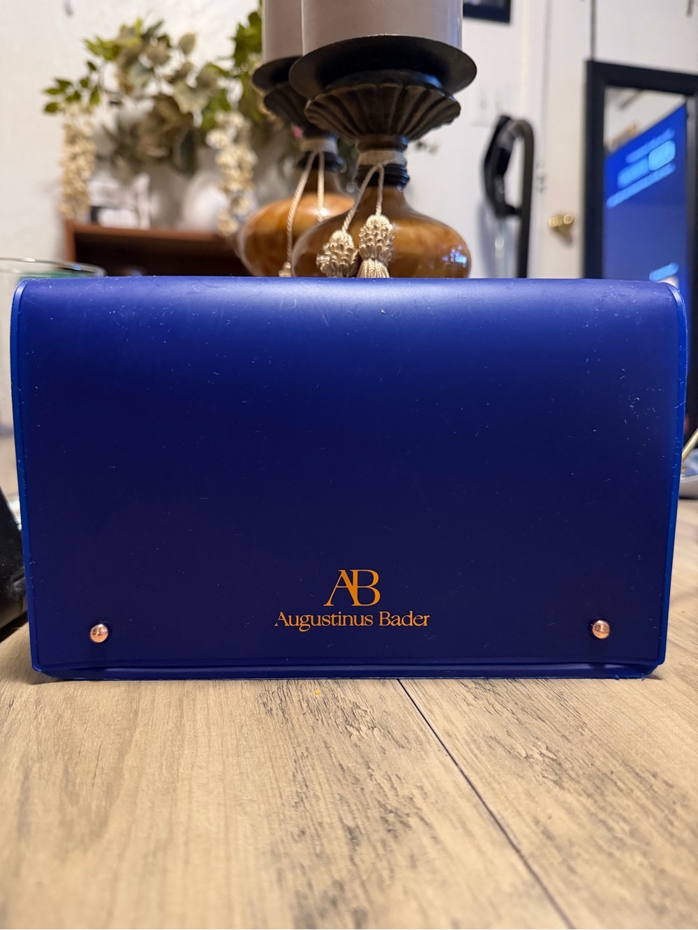 Augustinus Bader Royal Blue Cosmetic Pouch